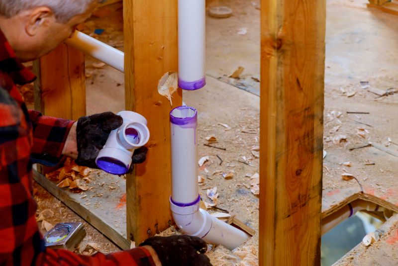 Floor Plumbing Installation detail